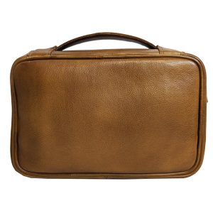 Deluxe Tech Leather Travel Kit