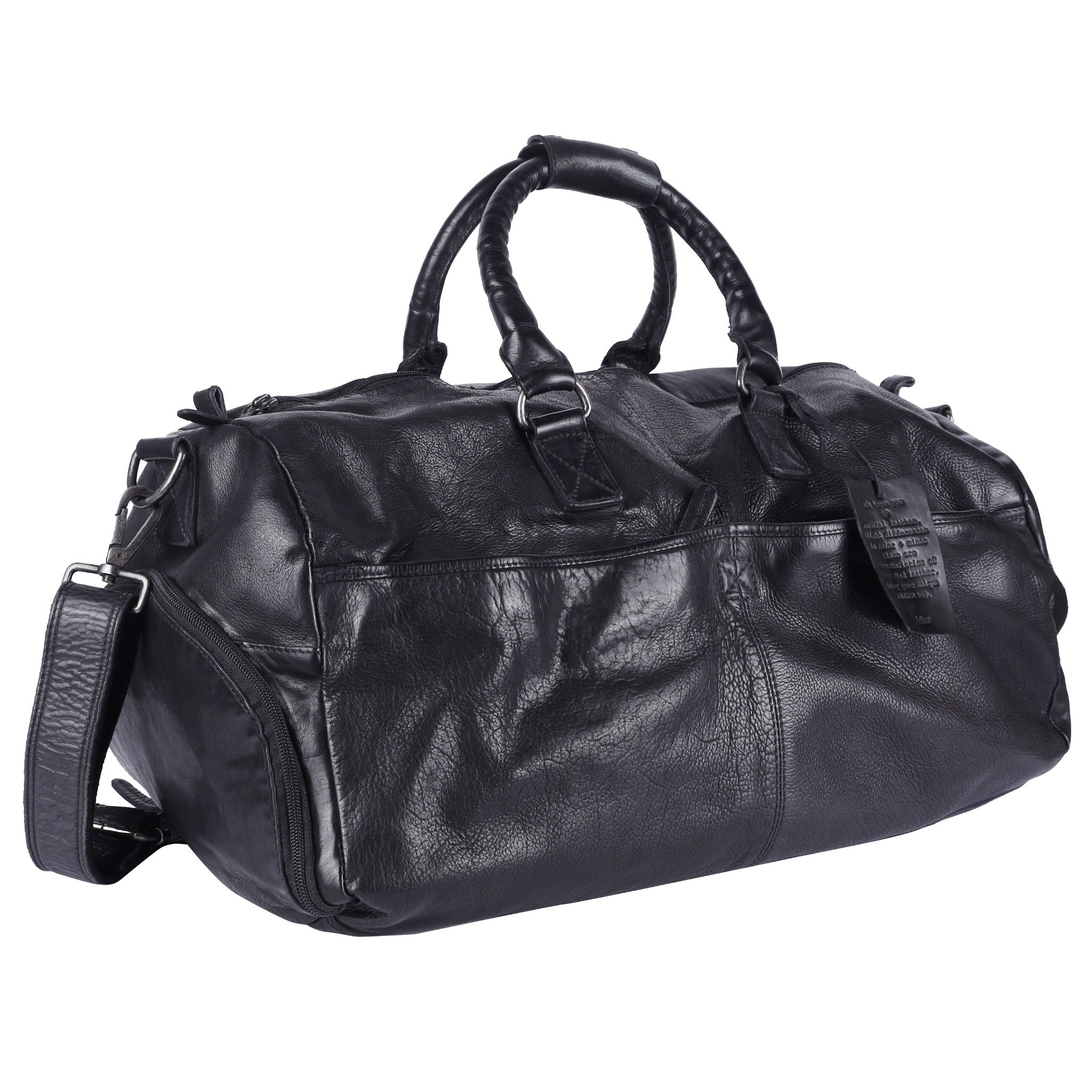 Charleston Leather Duffel Bag - Image 7