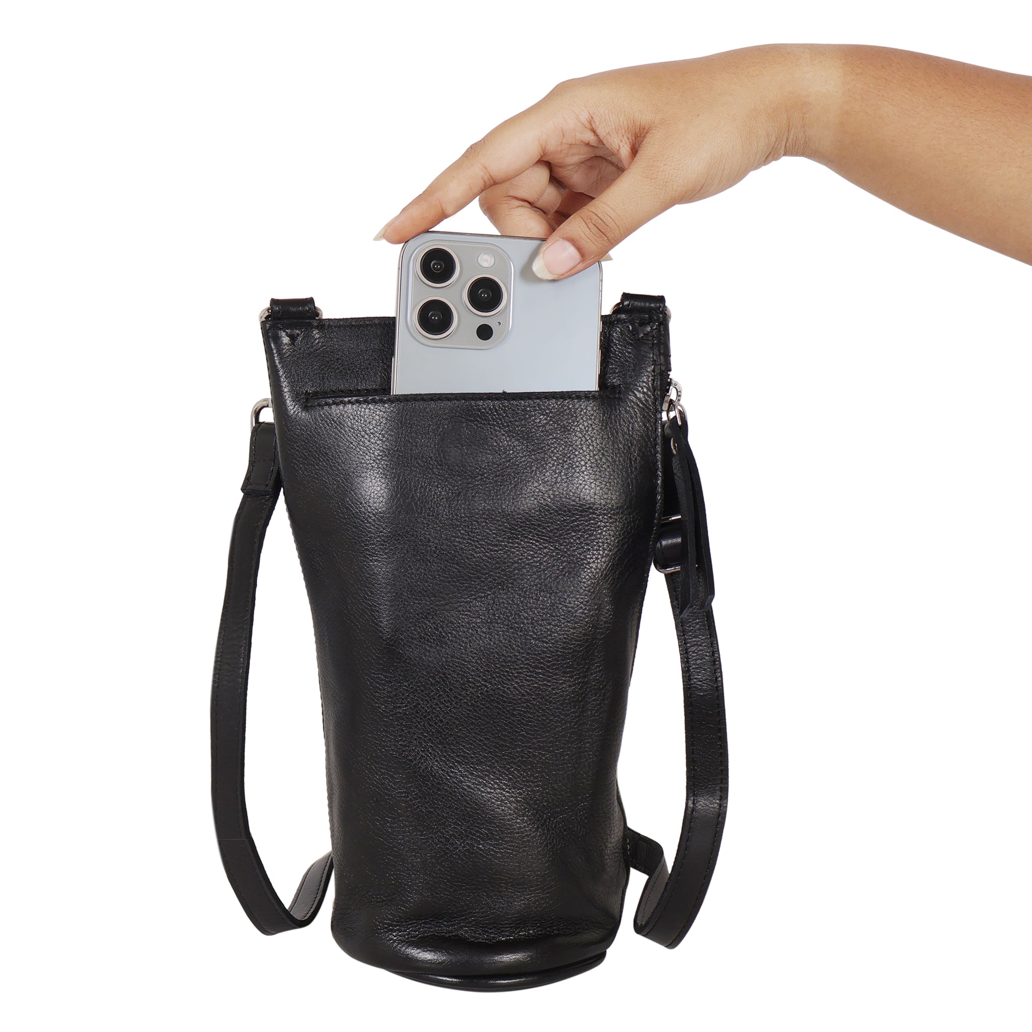 Tepper Leather Crossbody - Image 5